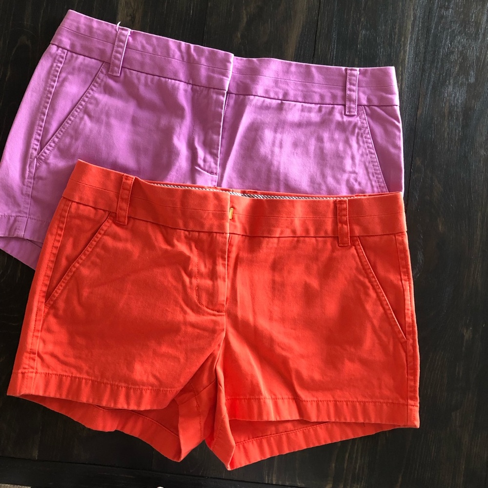 J.Crew 3” chino shorts